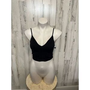 NOBO black crop top size XXL